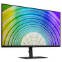 LCD Monitor, SAMSUNG, S32A600U, 32, Panel VA, 2560x1440, 16:9, 75Hz, 5 ms, Swivel, Pivot, Height adjustable, Tilt, Colour Black, LS32A600UUPXEN
