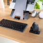 MOUSE USB OPTICAL WRL TWISTER/BLACK RGOTWBMWLBL R-GO TOOLS