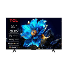 TV Set, TCL, 55 , 4K Ultra HD, 3840 x 2160 pixels, Flat, 16:9, QLED, 55T69C