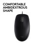 MOUSE USB OPTICAL B110 SILENT/BLACK 910-005508 LOGITECH
