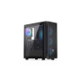Case, ENDORFY, Signum 300 ARGB, MidiTower, Case product features Transparent panel, Not included, ATX, MicroATX, MiniITX, Colour Black, EY2A006