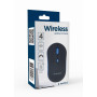 MOUSE USB OPTICAL WRL BLACK/BLUE MUSW-4B-03-B GEMBIRD
