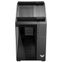 Case, ASUS, TUF Gaming GT502 Horizon, MidiTower, Case product features Transparent panel, Not included, ATX, MicroATX, MiniITX, Colour Black, TUFGAMINGGT502HORIZON