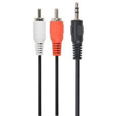 CABLE AUDIO 3.5MM TO 2RCA 2.5M/CCA-458-2.5M GEMBIRD CABLE AUDIO 3.5MM TO 2RCA 2.5M/CCA-458-2.5M GEMBIRD