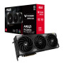 Graphics Card, ASUS, AMD Radeon RX 9070 XT, 16 GB, GDDR6, 256 bit, PCIE 5.0 16x, Triple slot Fansink, 1xHDMI, 3xDisplayPort, TUF-RX9070XT-O16G-GAMING