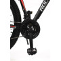 BICYCLE MTB SUPREME 4.3/R:29 F:18 BK/RED ROCKSBIKE