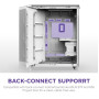 Case, NZXT, ATX/micro ATX/Mini-ITX/EATX, White, Midi Tower, PC, CM-H92FW-01