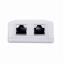 CABLE ACC MOUNT BOX CAT6A FTP/2P NCAC-2F6A-01 GEMBIRD