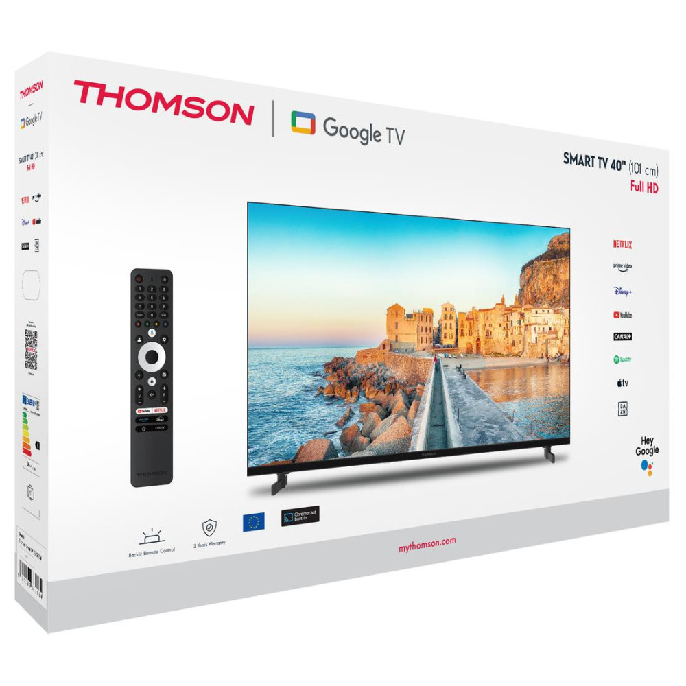 TV Set, THOMSON, 40 , Full HD, 1920 x 1080 pixels, Flat, 16:9, LCD, 40FG2S15 TV Set, THOMSON, 40 , Full HD, 1920 x 1080 pixels, Flat, 16:9, LCD, 40FG2S15