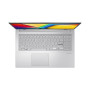Notebook, ASUS, VivoBook Series, Go 15, E1504FA-BQ1557W, CPU Ryzen 3, 7320U, 2400 MHz, 15.6, 1920x1080, RAM 8GB, DDR5, SSD 512GB, AMD Radeon Graphics, Integrated, ENG, Windows 11 Home in S Mode, Silver, 1.63 kg, 90NB0ZR1-M02PY0
