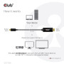 CABLE HDMI TO USB-C 1.8M/M/M CAC-1334 CLUB3D