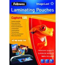 LAMINATOR POUCH IMAGELAST/A3 125 100PCS 5307506 FELLOWES LAMINATOR POUCH IMAGELAST/A3 125 100PCS 5307506 FELLOWES