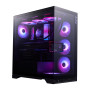 Case, ADATA, INVADER X BTF, MidiTower, Case product features Transparent panel, ATX, MicroATX, MiniITX, Colour Black, INVADERXBTFMT-BKCWW