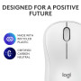 MOUSE BLUETH OPTICAL M240/SIL WHITE 910-007120 LOGITECH