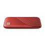 External SSD, WESTERN DIGITAL, My Passport, 2TB, USB-C, USB 3.2, Write speed 1000 MBytes/sec, Read speed 1050 MBytes/sec, WDBAGF0020BRD-WESN