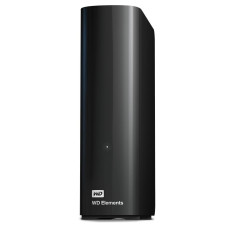 External HDD, WESTERN DIGITAL, Elements Desktop, 10TB, USB 3.0, Drives 1, Black, WDBWLG0100HBK-EESN