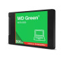 SSD, WESTERN DIGITAL, Green, 500GB, 3D NAND, Read speed 545 MBytes/sec, 2,5, MTBF 2000000 hours, WDS500G5G0A
