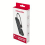 I/O HUB USB TRAVEL/0.19M HUE-C1A AXAGON