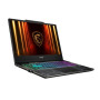 Notebook, MSI, CPU Intel Core 7, 240H, 15.6 , 1920 x 1080 pixels, RAM 16 GB, DDR5-SDRAM, SSD 1000 GB, Discrete graphics NVIDIA GeForce RTX 5060, 8 GB, On-board graphics Yes, Numeric keypad Yes, OS installed Windows 11 Home, Colour Black, Weight 1.95 kg, 5