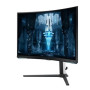 LCD Monitor, SAMSUNG, Odyssey NEO G8, 32, Gaming/4K/Curved, Panel VA, 3840x2160, 16:9, 240Hz, 1 ms, Swivel, Pivot, Height adjustable, Tilt, Colour Black / White, LS32BG850NPXEN