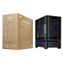 Case, ASUS, micro ATX/Mini-ITX, Black, Midi Tower, PC, Prime AP202 ARGB, PRIMEAP202TG