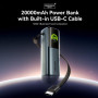 POWER BANK USB 20000MAH 165W/GRAY TFT DISPLAY FKFH0 VENTION
