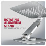 NB ACC STAND 10-17 ROTATING/ALUMINUM STND-LR AXAGON