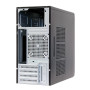 Case, CHIEFTEC, MiniTower, MicroATX, Colour Black, HT-01B-OP