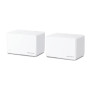 Wireless Router, MERCUSYS, Wireless Router, 2-pack, 3000 Mbps, Mesh, 3x10/100/1000M, HALOH80X(2-PACK)