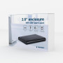 HDD CASE EXT. USB-C 2.5/BLACK EE2-U3S-6 GEMBIRD