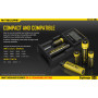 BATTERY CHARGER 2-SLOT/D2 EU NITECORE