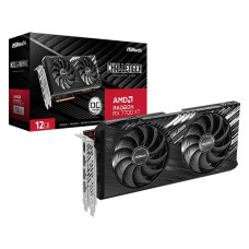 Graphics Card, ASROCK, AMD Radeon RX 7700 XT, 12 GB, GDDR6, 192 bit, PCIE 4.0 16x, Two and Half Slot Fansink, 1xHDMI, 3xDisplayPort, RX7700XTCL12GO