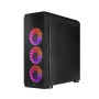 Case, CHIEFTEC, SCORPION 4, MiniTower, Case product features Transparent panel, Not included, ATX, MicroATX, MiniITX, Colour Black, GL-04B-UC-OP