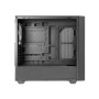 Case, CHIEFTEC, HUNTER 3, MidiTower, Case product features Transparent panel, Not included, ATX, EATX, MicroATX, MiniITX, Colour Black, GS-03B-OP