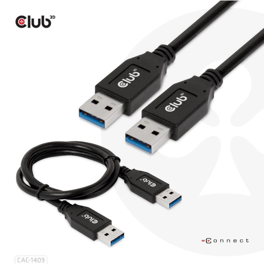CABLE USB3.1 3A 0.5M/M/M CAC-1409 CLUB3D CABLE USB3.1 3A 0.5M/M/M CAC-1409 CLUB3D