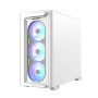 Case, ASUS, A23 PLUS, MidiTower, Case product features Transparent panel, MicroATX, MiniITX, Colour White, A23PLUSTG/ARGBWHITE