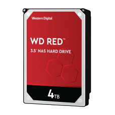 HDD, WESTERN DIGITAL, Red, 4TB, SATA 3.0, 256 MB, 5400 rpm, 3,5, WD40EFAX