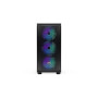 Case, ENDORFY, Arx 700 ARGB, MidiTower, Case product features Transparent panel, Not included, ATX, MicroATX, MiniITX, Colour Black, EY2A013