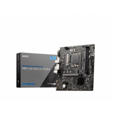 Mainboard, MSI, Intel H610, LGA1700, MicroATX, Memory DDR4, Memory slots 2, 1xPCI-Express 3.0 1x, 1xPCI-Express 4.0 16x, 1xM.2, 1x15pin D-sub, 1xHDMI, 1xDisplayPort, 2xAudio-In, 1xAudio-Out, 4xUSB 2.0, 2xUSB 3.2, 1xPS/2, 1xRJ45, PROH610M-GDDR4