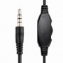 HEADSET STEREO BLACK/MHS-03-BKRD GEMBIRD
