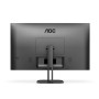 LCD Monitor, AOC, 27V5CE/BK, 27, Panel IPS, 1920x1080, 16:9, 75Hz, Matte, 4 ms, Speakers, Tilt, Colour Black, 27V5CE/BK