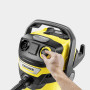 Vacuum Cleaner, KARCHER, Input power 1200 W, Dust capacity 25 L, Drum vacuum, Cleaning type Dry&wet, Dust container Dust bag, Colour Black/Yellow, 1.628-317.0