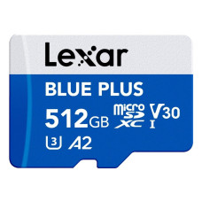 MEMORY MICRO SDXC 512GB UHS-I/W/A LMSBLPL512G-BNANG LEXAR MEMORY MICRO SDXC 512GB UHS-I/W/A LMSBLPL512G-BNANG LEXAR