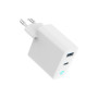 CHARGER USB 45W 2PORT GAN/TA-UC-PDQC45L-W-01 GEMBIRD