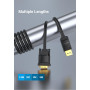 CABLE DP TO VGA 2M/BLACK HBLBH VENTION