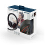 HEADSET STEREO BLACK/MHS-03-BKRD GEMBIRD