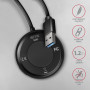 I/O HUB USB3.2 4PORT ROUND/1.2M HUE-P1AL AXAGON