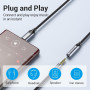 ADAPTER USB-C TO AUDIO 3.5MM/0.1M BGMHA VENTION