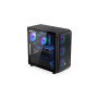 Case, ENDORFY, Arx 700 ARGB, MidiTower, Case product features Transparent panel, Not included, ATX, MicroATX, MiniITX, Colour Black, EY2A013