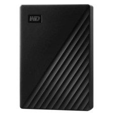 External HDD, WESTERN DIGITAL, My Passport, 6TB, USB 2.0, USB 3.2, Black, WDBR9S0060BBK-WESN